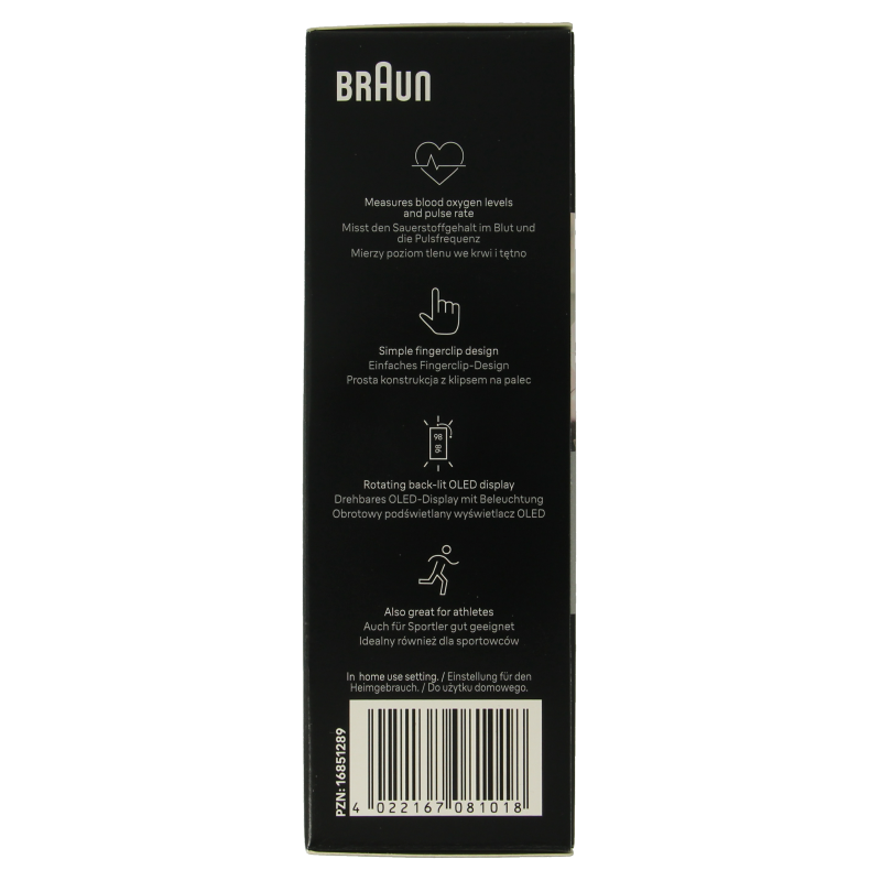 Braun Pulse oximeter 1 Stuks