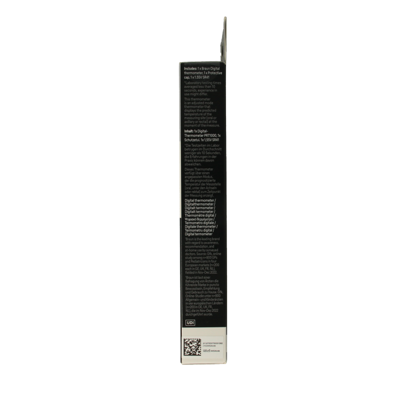 Braun Digitale thermometer PRT1000 1 Stuks