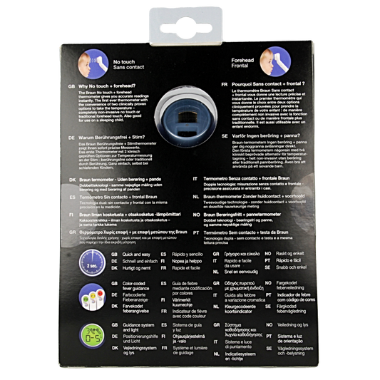 Braun Voorhoofdthermometer NTF3000 1 Stuks