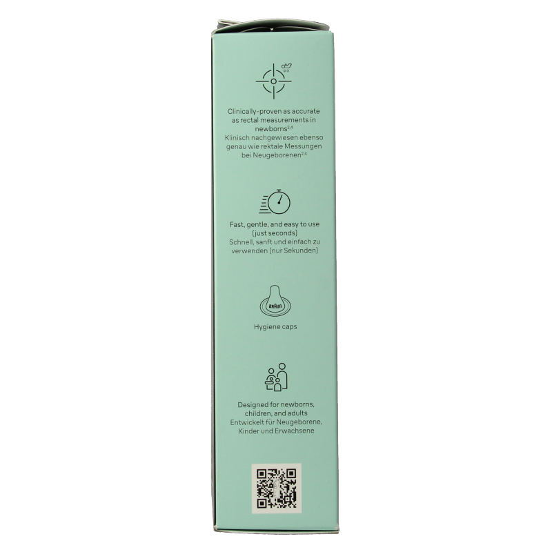 Braun Oorthermometer 1R  1 Stuks