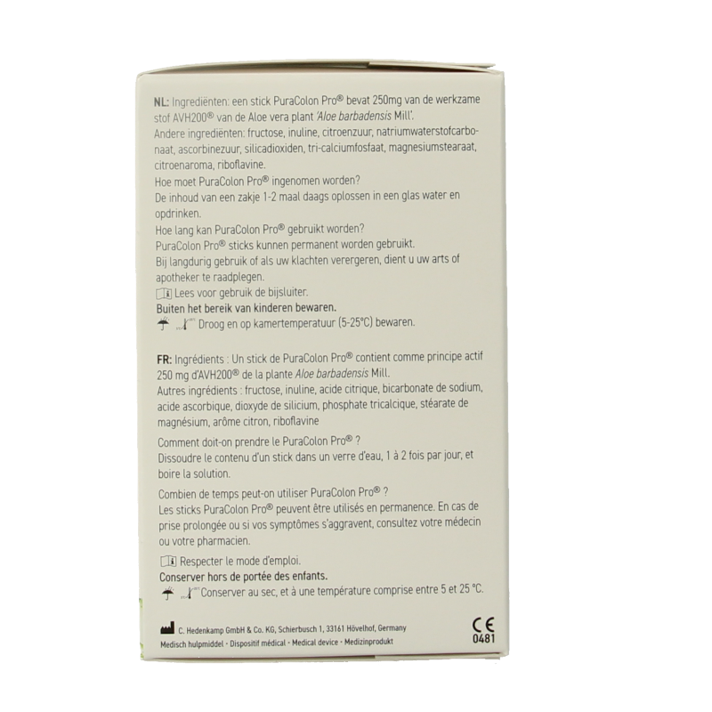 Purasana Puracolon pro prikkelbare darm syndroom sachets 90 Gram