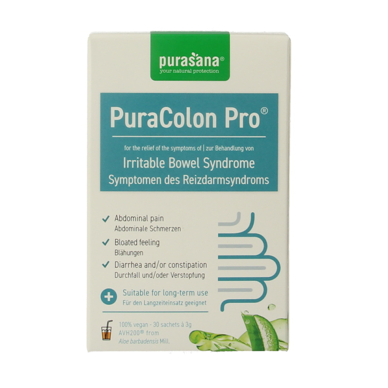 Purasana Puracolon pro prikkelbare darm syndroom sachets 90 Gram