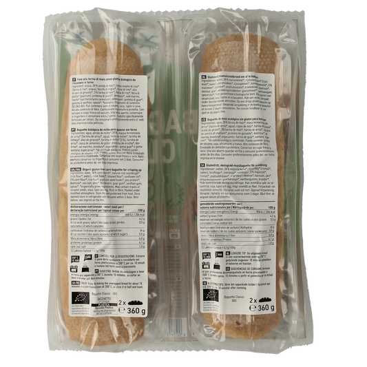 Schnitzer Baguette classic glutenvrij bio 1.00 Stuks