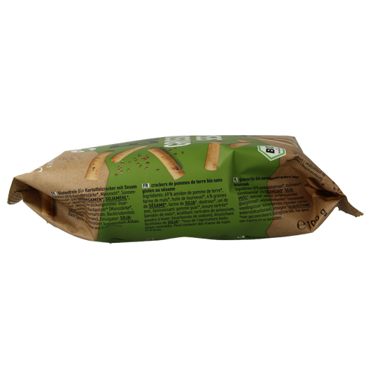 Schnitzer Grissini sesam glutenvrij bio 100 Gram
