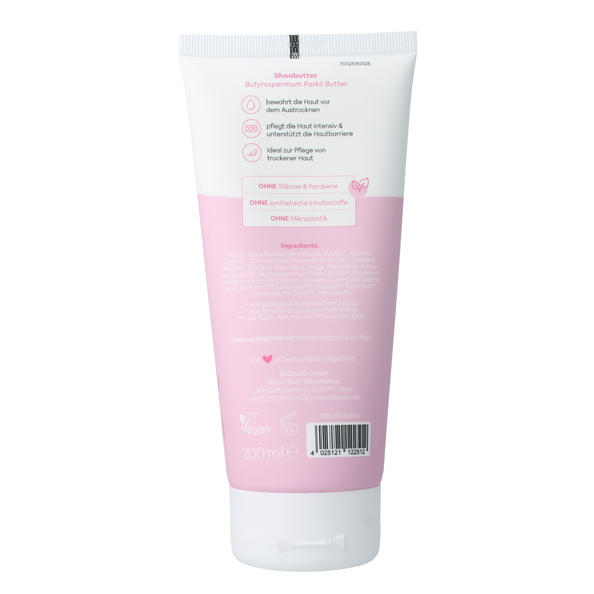 Baldini Bodylotion rose bio demeter 200.00 Milliliter