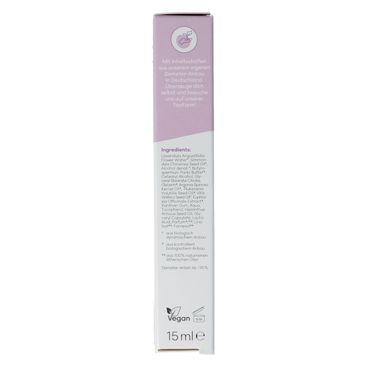 Baldini Oogcreme lavendel regenererend demeter 15.00 Milliliter