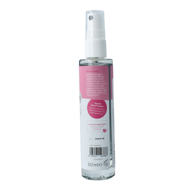 Baldini Gezichtstonic rose hydrolaat demeter 50 Milliliter
