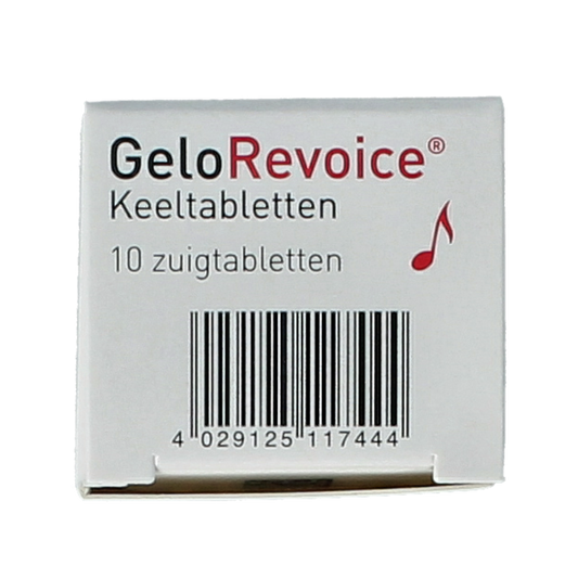 Gelorevoice Keeltabletten kersen - menthol 10.00 Tabletten