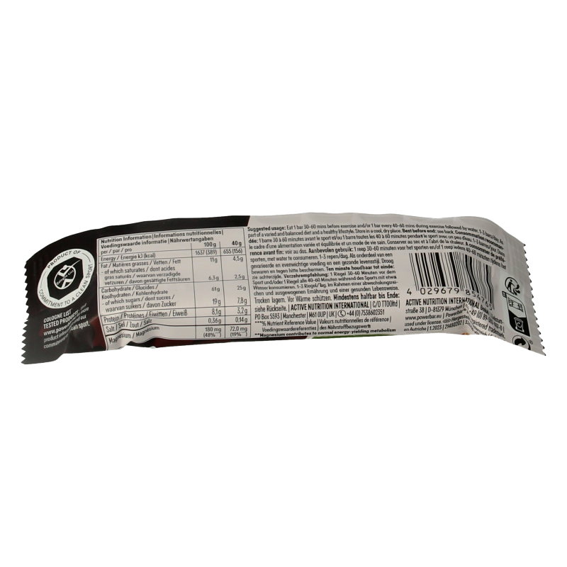 Powerbar Natural energy bar cacao crunch 40 Gram