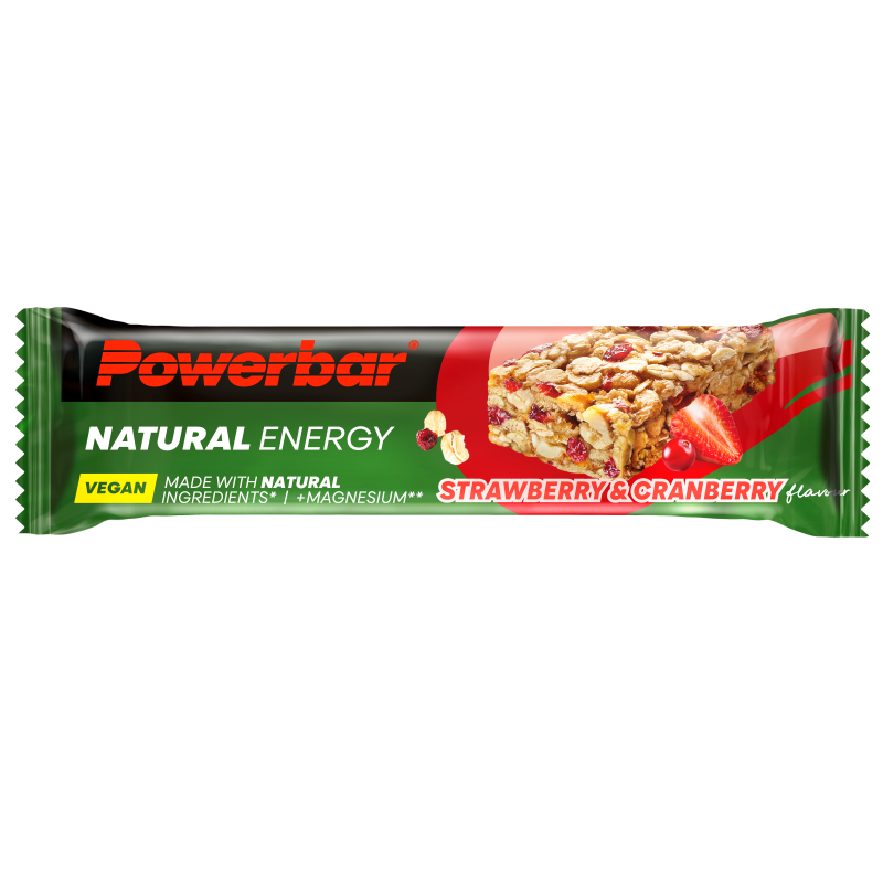 Powerbar Natural energy bar strawberry cranberry 40 Gram