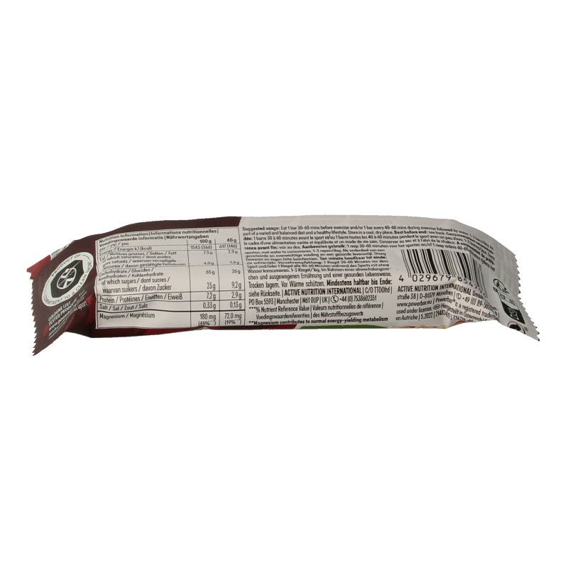 Powerbar Natural energy bar strawberry cranberry 40 Gram