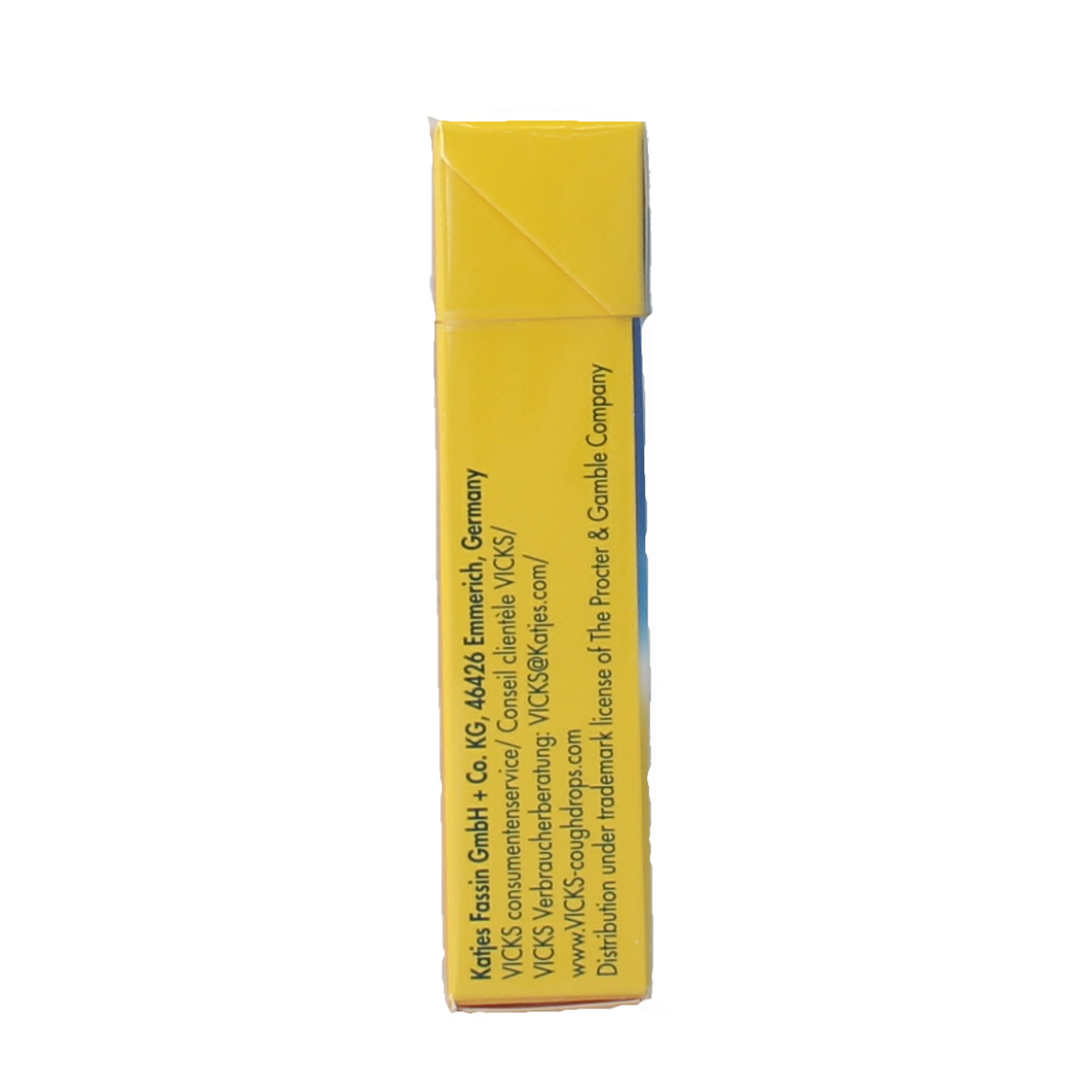 Vicks Citroen menthol suikervrij 40.00 Gram