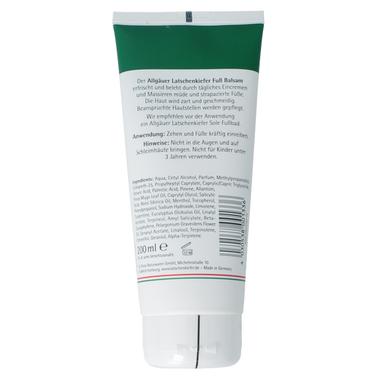 Allgauer Latshen Kiefer Voetbalsem allgasan 200 Milliliter