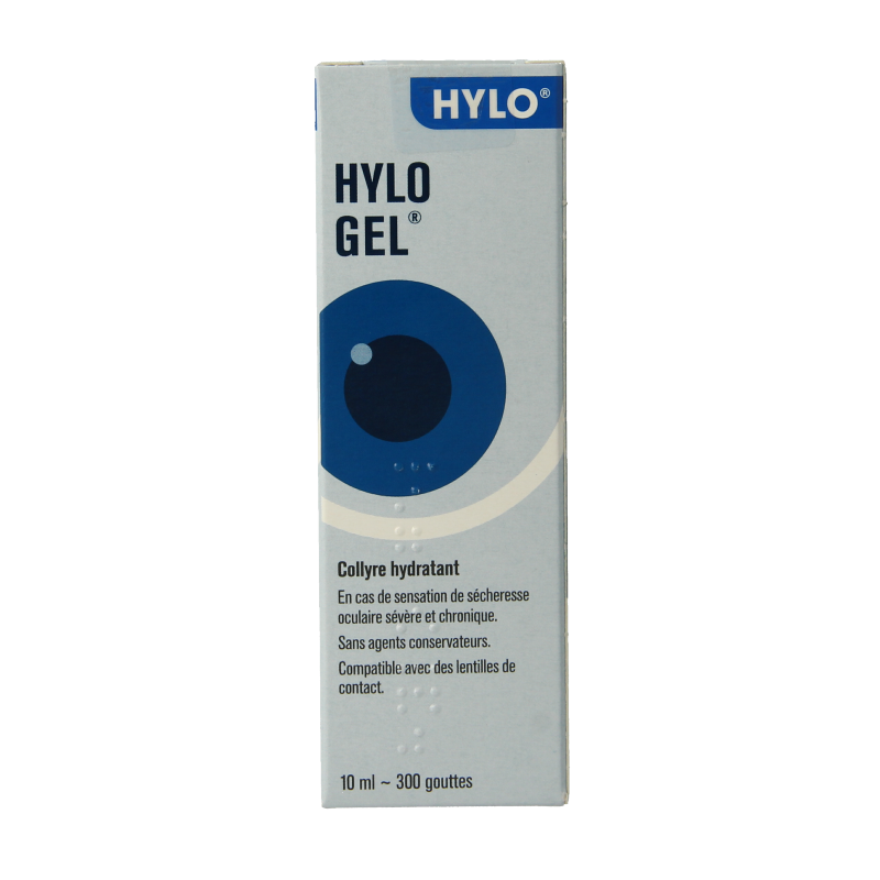Hylo Hylo-gel Oogdruppels 10 Milliliter