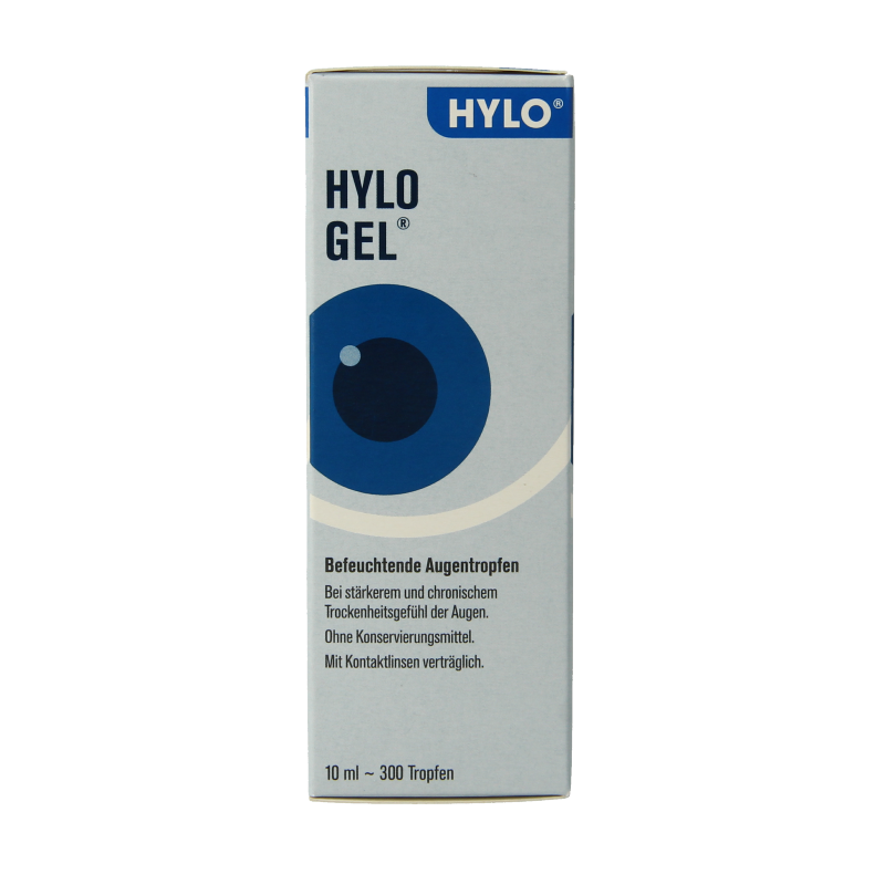 Hylo Hylo-gel Oogdruppels 10 Milliliter