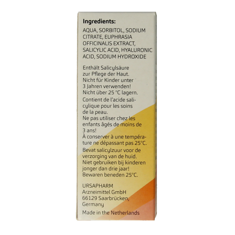 Posiforlid Oogspray 15 Milliliter