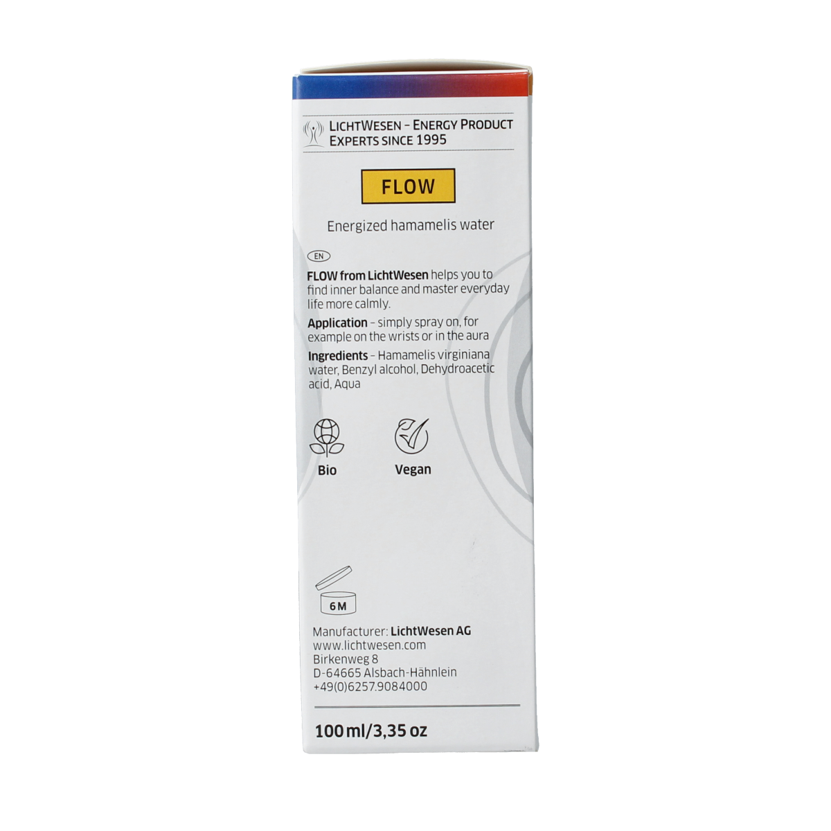 Lichtwesen Flow gezichtstonic spray 100.00 Milliliter