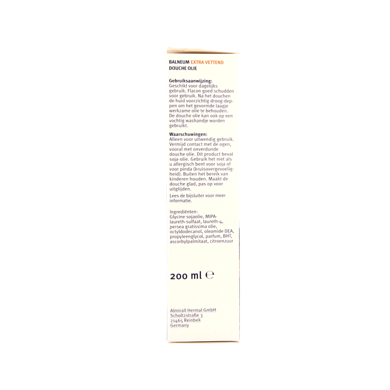 Balneum Doucheolie extra vettend 200 Milliliter