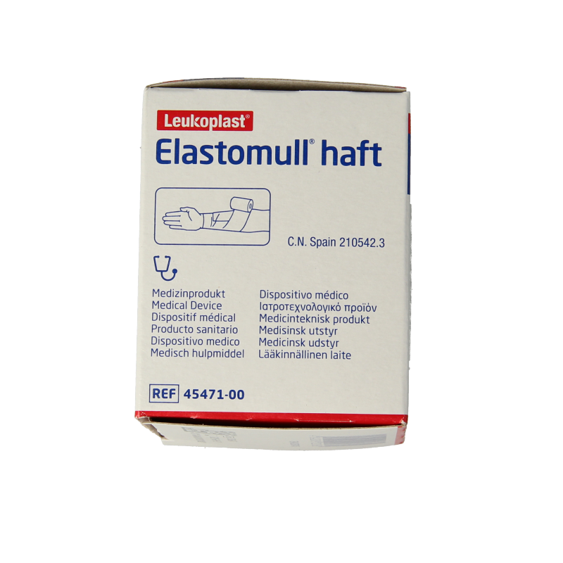Elastomull Fixatiewindsel haft 4m x 6cm 1 Stuks