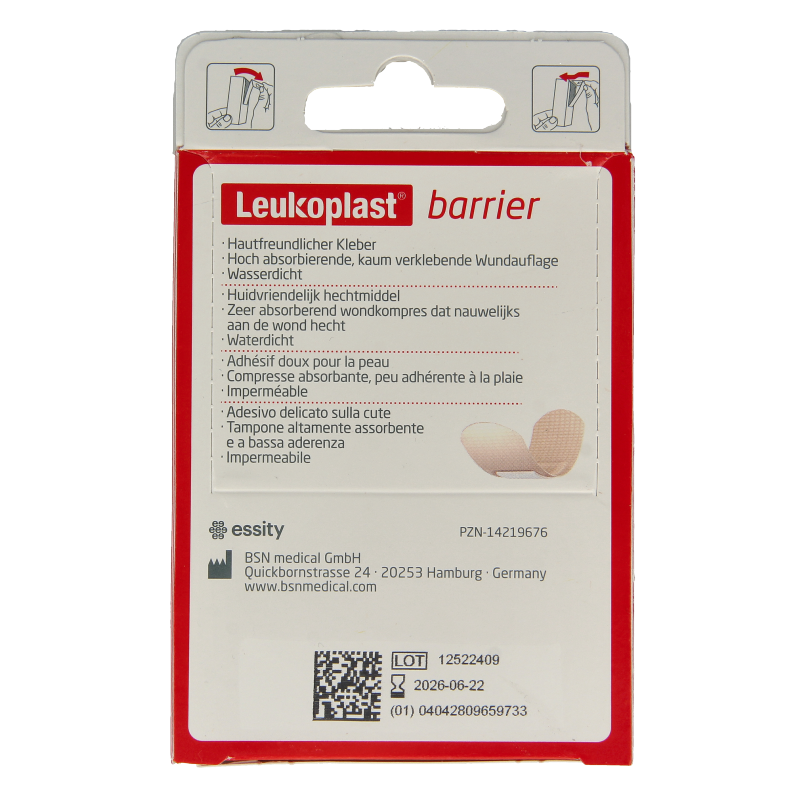 Leukoplast Barrier 22 x 72mm 1 Rol