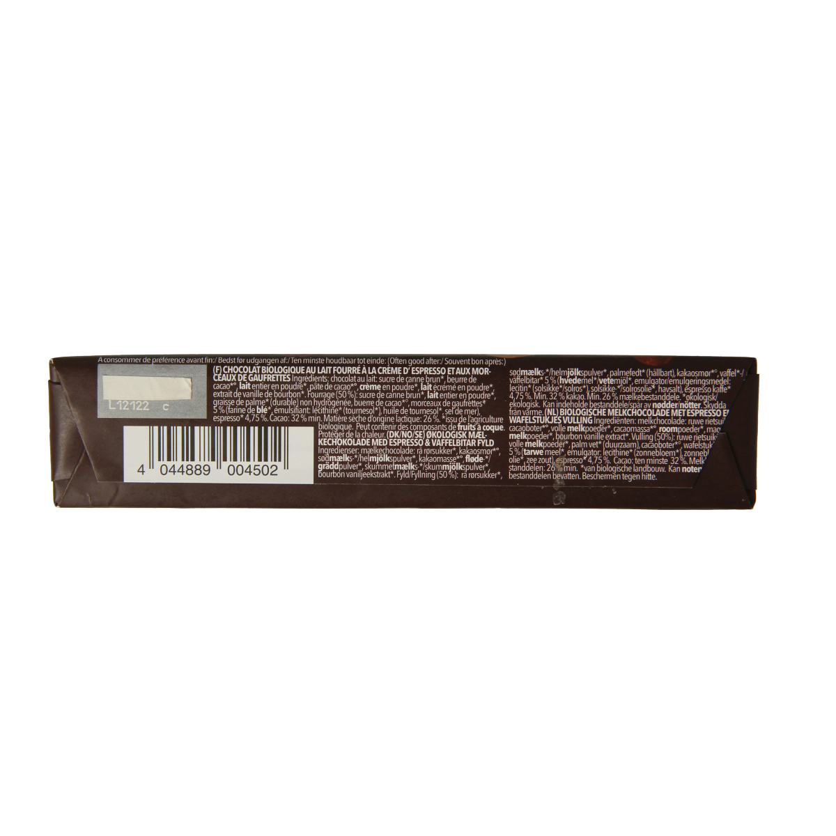 Vivani Chocolate To Go espresso biscotti bio 40.00 Gram