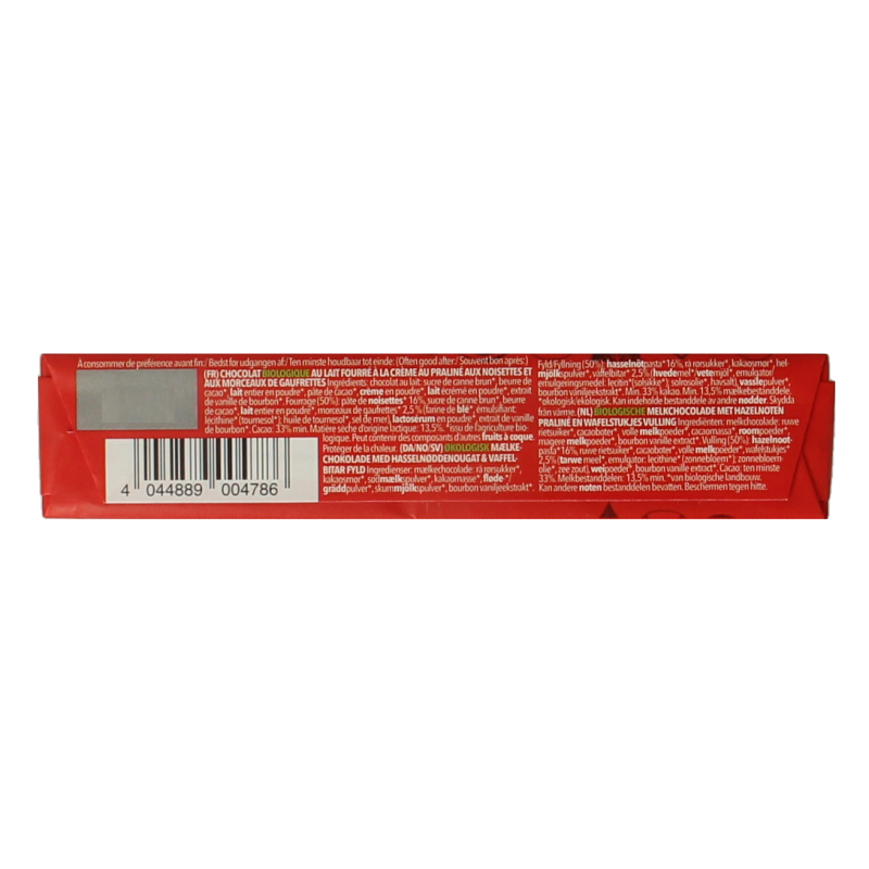 Vivani Chocolate To Go wafer praline bio 40 Gram