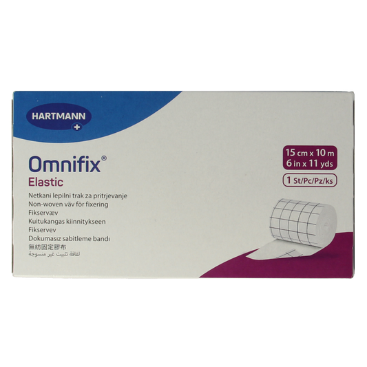 Hartmann Omnifix fixatiepleister 10m x 15 elastisch 1 Stuks