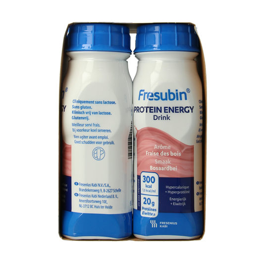 Fresubin Protein bosaardbei 200ml 4.00 Stuks