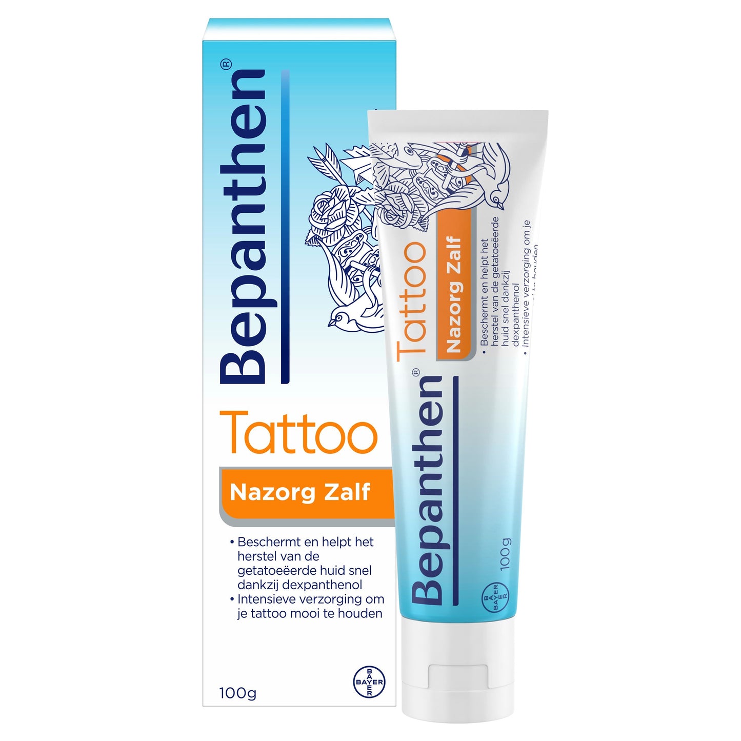 Bepanthen Tattoo nazorg zalf 100 Gram