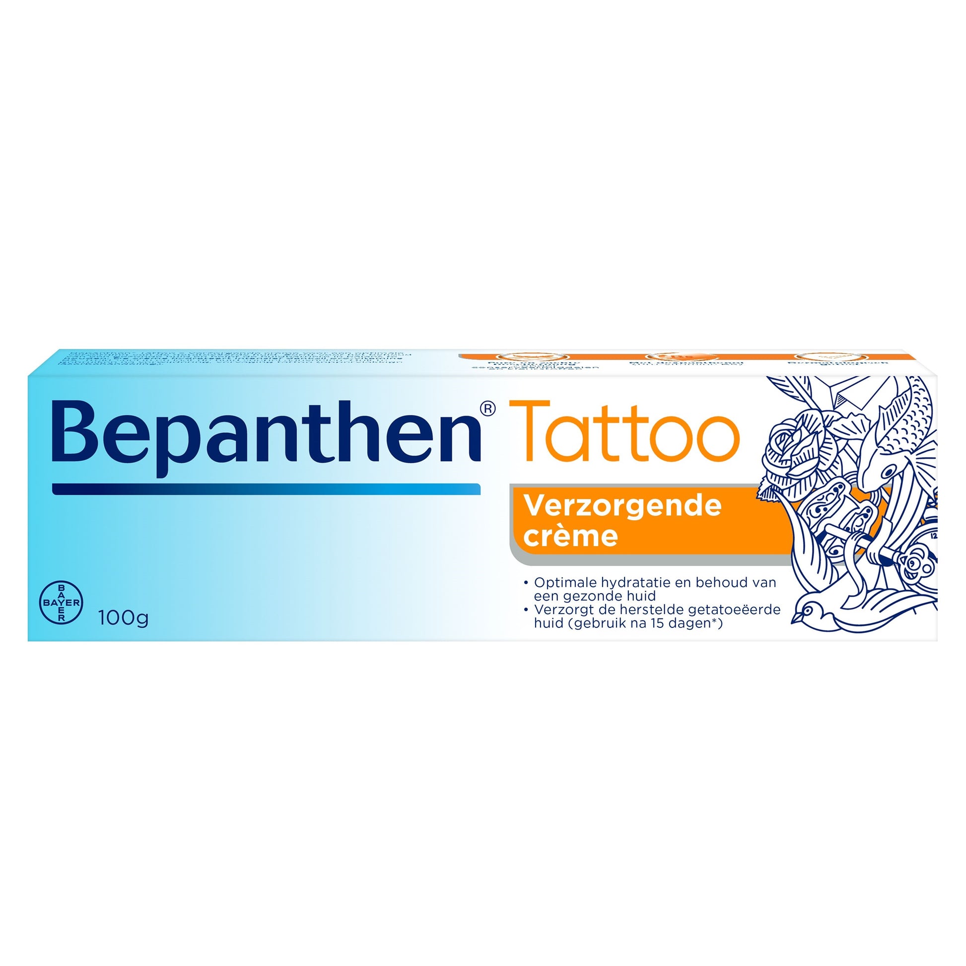 Bepanthen Tattoo verzorgende ceme 100 Gram