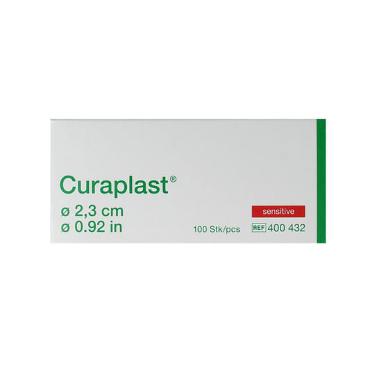 Curaplast Sensitive wondpleister rond 2.3cm 100.00 Stuks