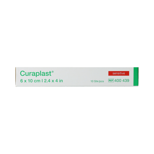 Curasept Sensitive wondsnelverband 10cm x 6cm 10.00 Stuks