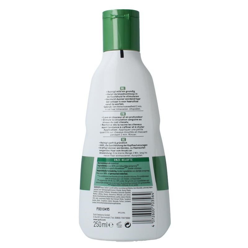 Guhl Kracht & volume shampoo 250 Milliliter