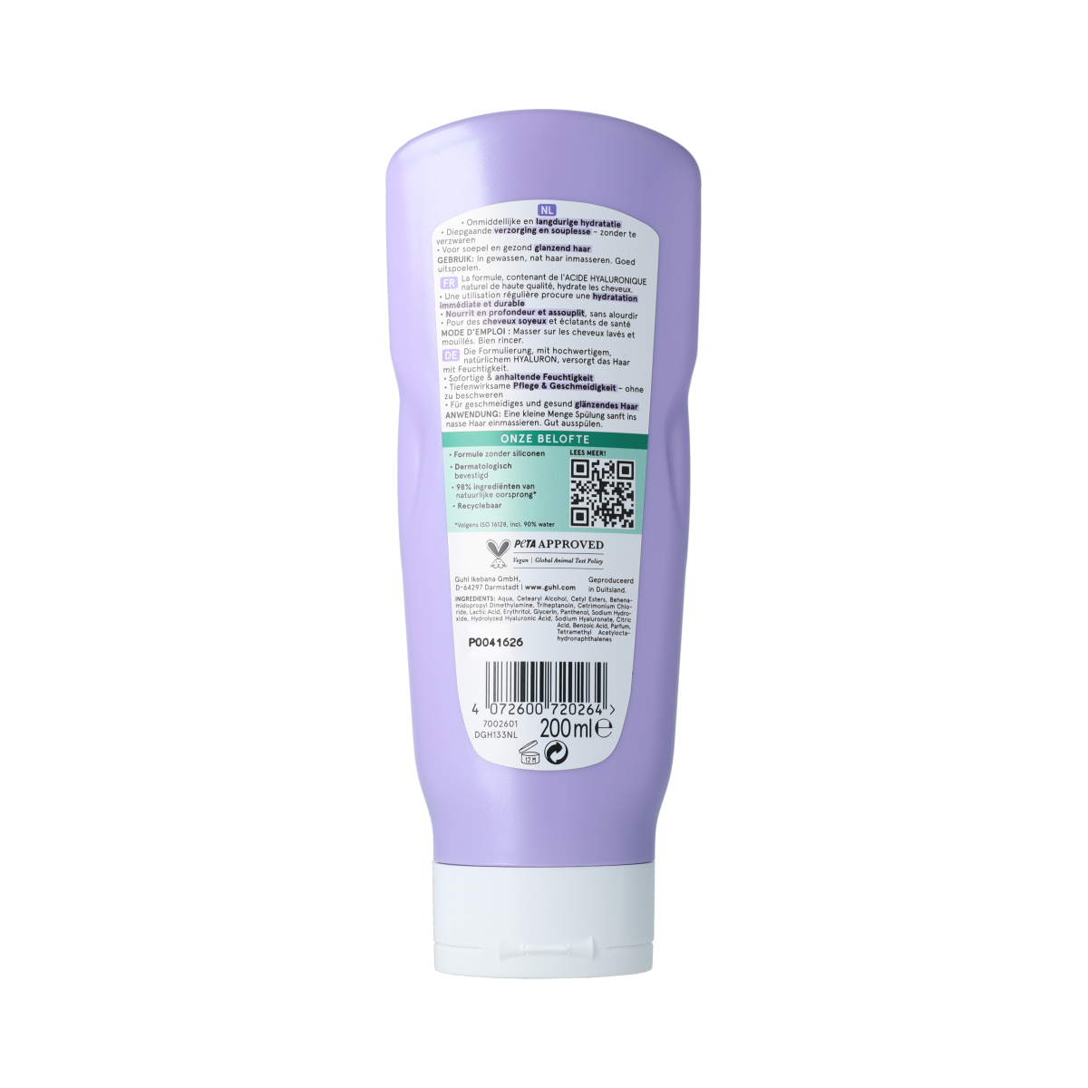 Guhl Hyaluron+ verzorging conditioner 200.00 Milliliter