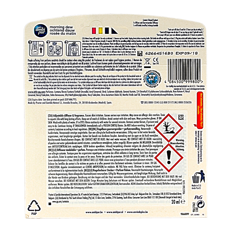 Ambi Pur Starterkit ochtenddauw 1 Stuks