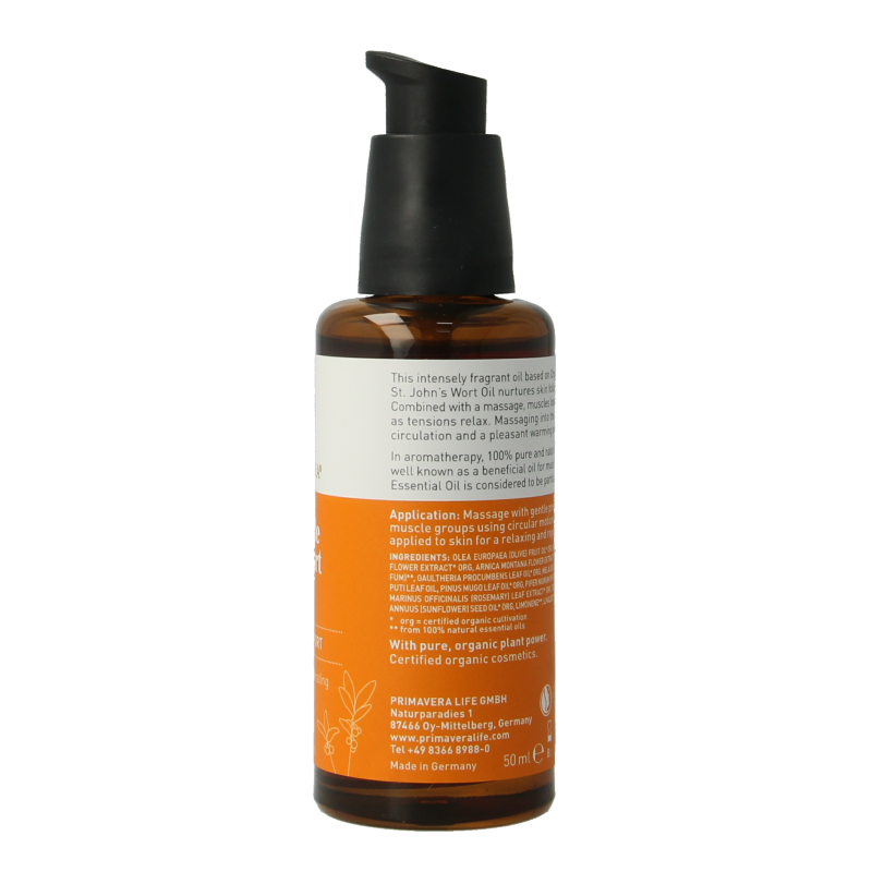 Primavera Muscle comfort rub bio 50 Milliliter