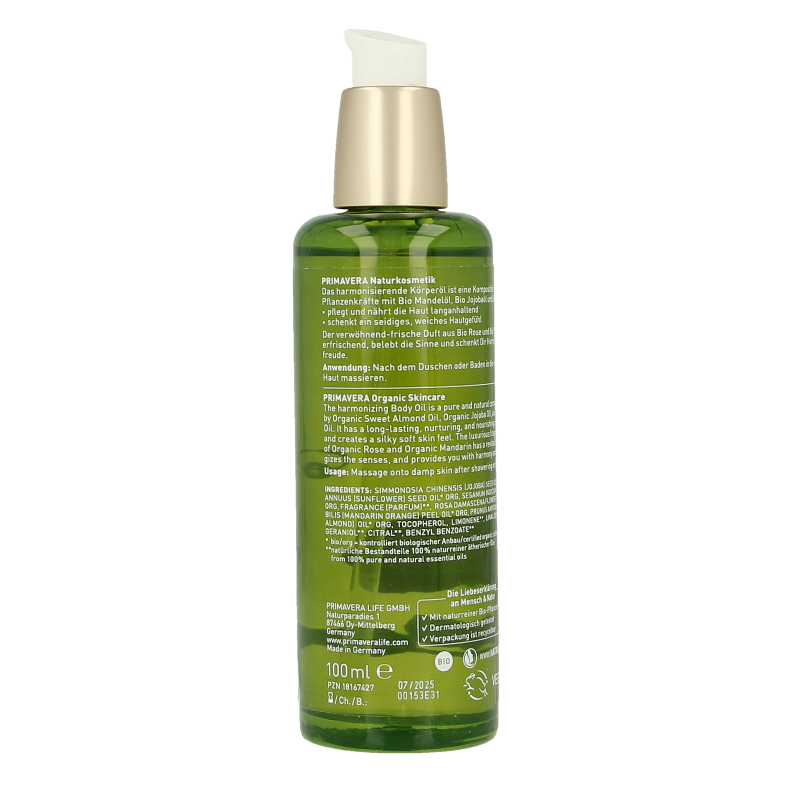 Primavera Sweet love body oil 100 Milliliter