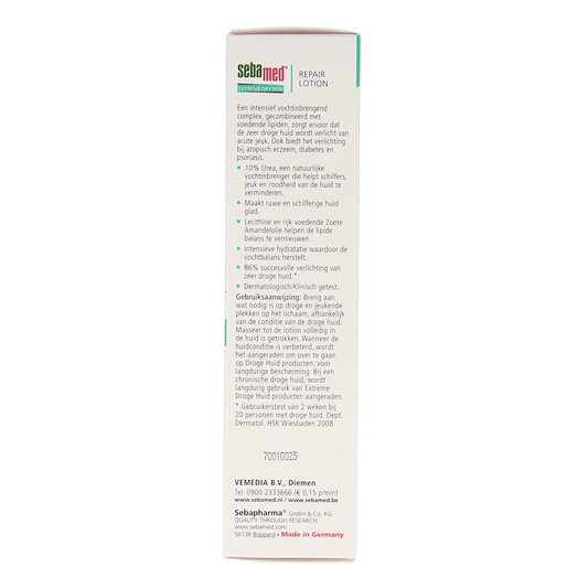 Sebamed Extreme dry urea repair lotion 10% 200.00 Milliliter