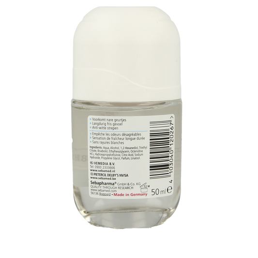 Sebamed Deodorant roller neutraal 50 Milliliter