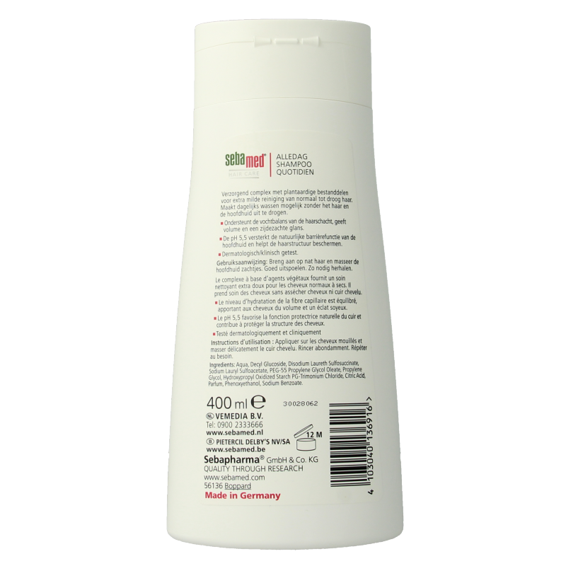 Sebamed Iedere dag shampoo 400 Milliliter