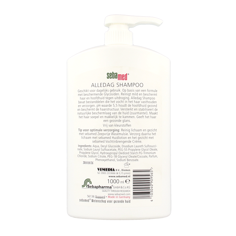 Sebamed Iedere dag shampoo pomp 1 Liter
