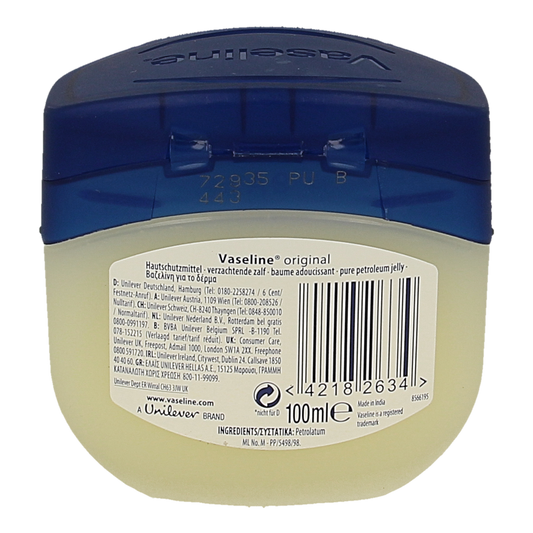 Vaseline Petroleum jelly creme 100.00 Gram