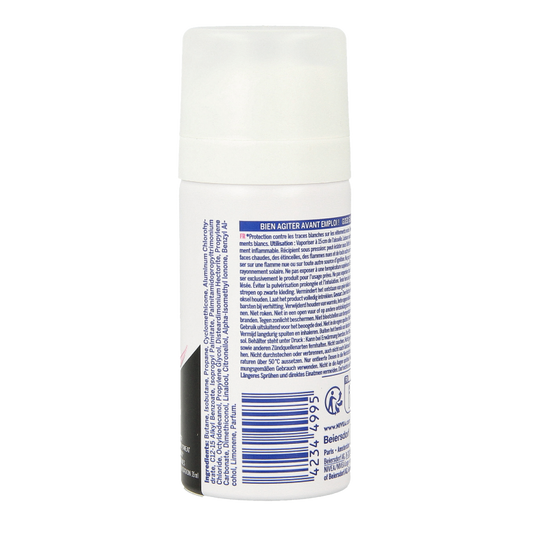 Nivea Deodorant spray black & white invisible mini 35 Milliliter
