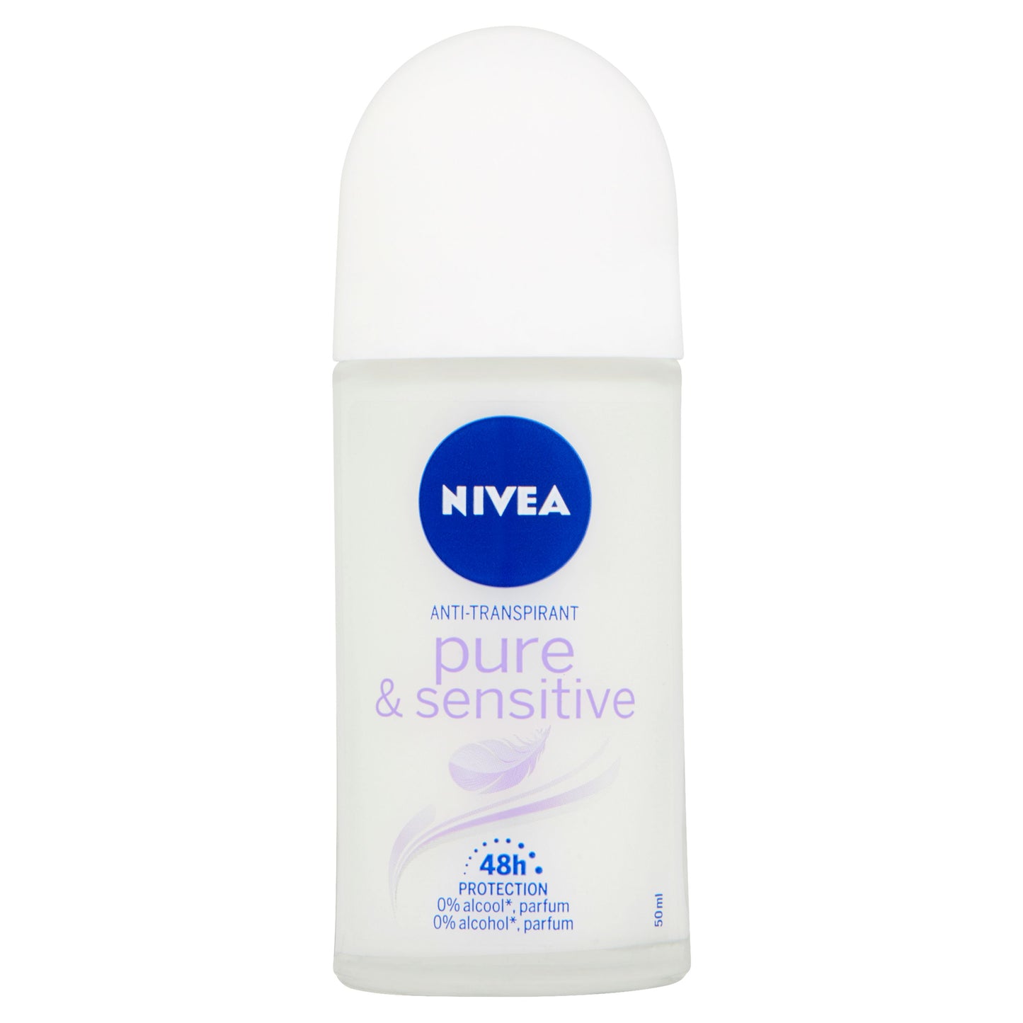 Nivea Deodorant roller sensitive & pure 50 Milliliter