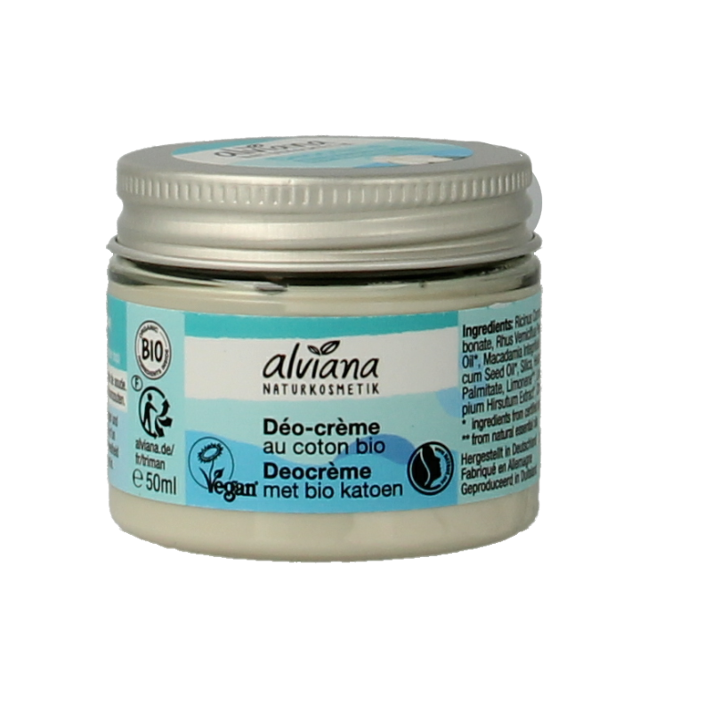 Alviana Deo creme katoen 50 Milliliter