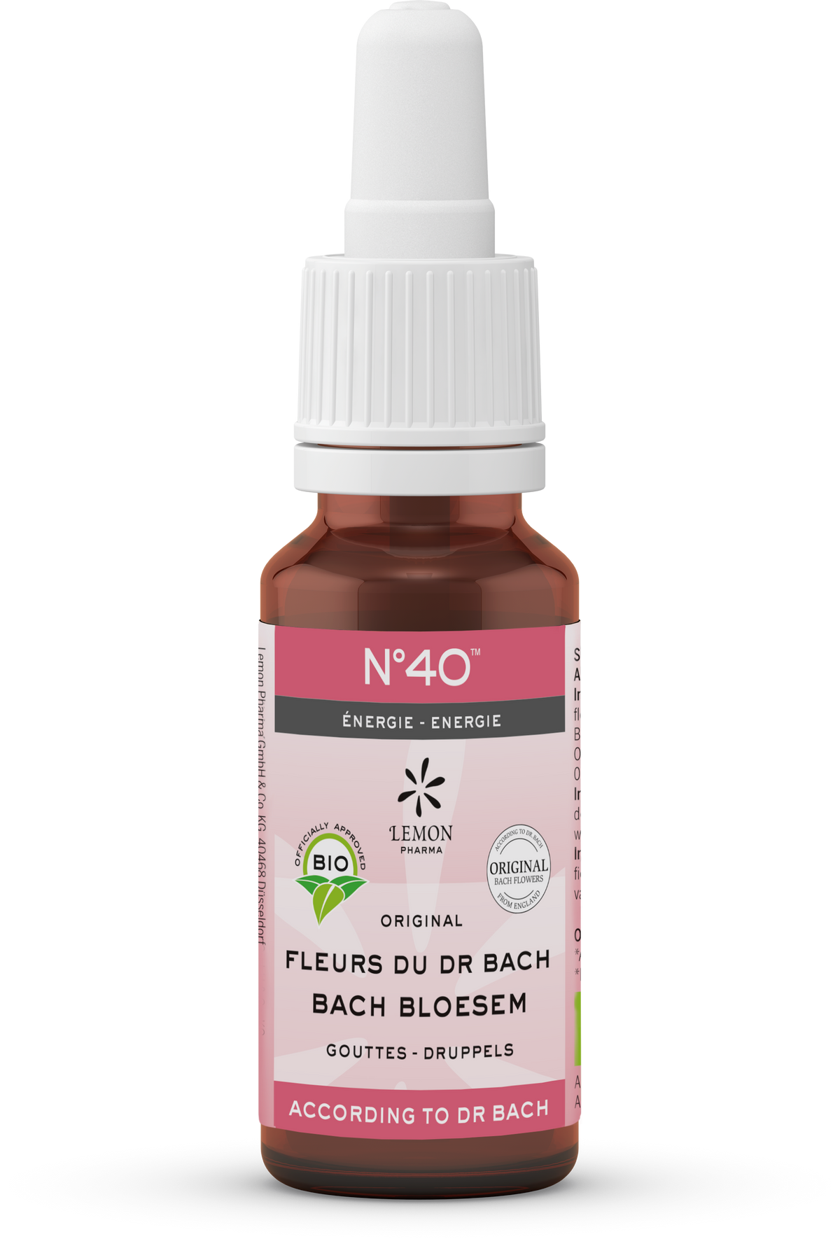Bach Bloesem Bach bloesems mengeling 40 energie bio 20.00 Milliliter