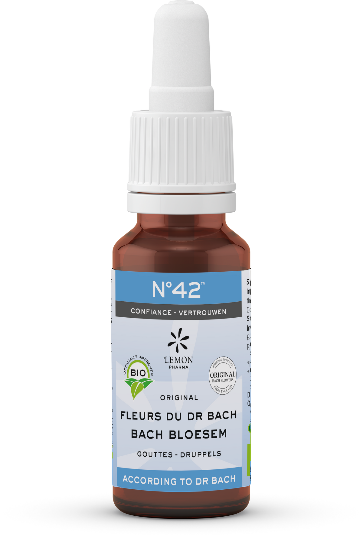 Bach Bloesem Bach bloesems mengeling 42 vertrouwen bio 20.00 Milliliter