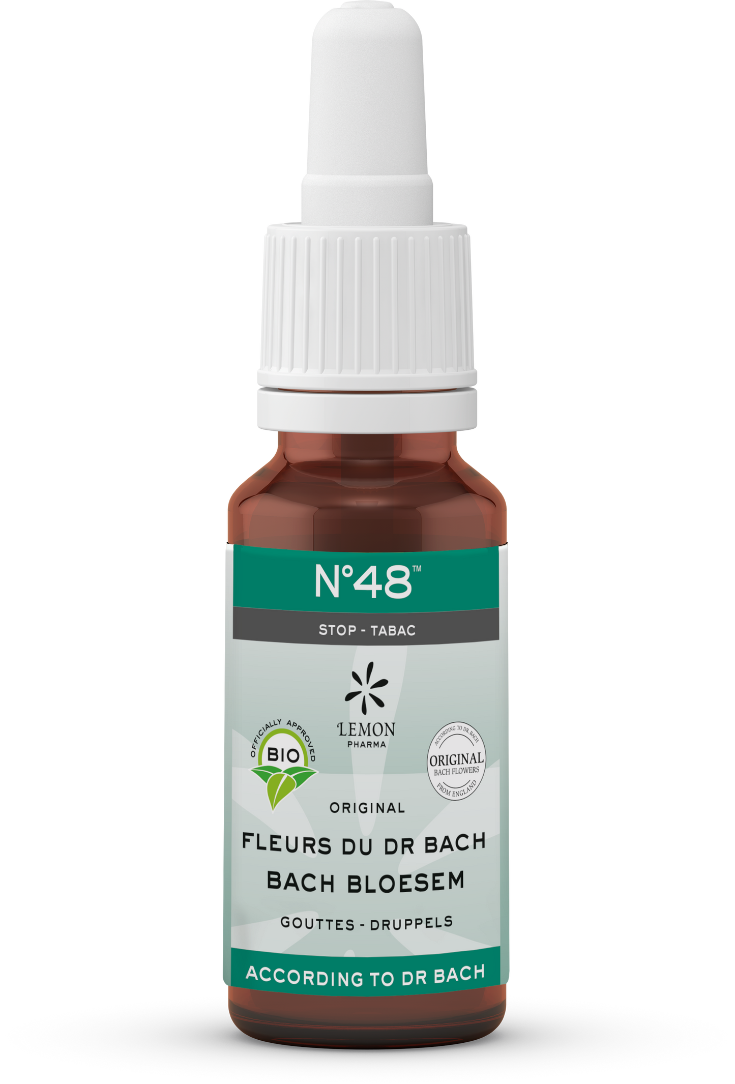 Bach Bloesem Bach bloesems mengeling 48 stop tabak bio 20 Milliliter