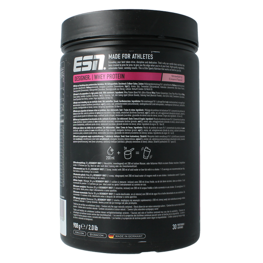 ESN Designer whey strawberry cream 908 Gram
