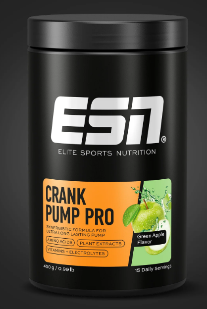 ESN Crank pump pro green apple 30g 25 Stuks